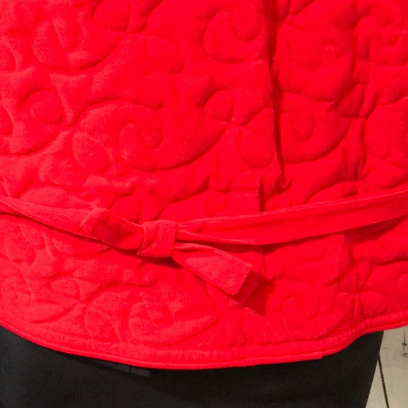 NWOT Elizabeth Jane corduroy textured vest 100% cotton - Picture 6 of 10